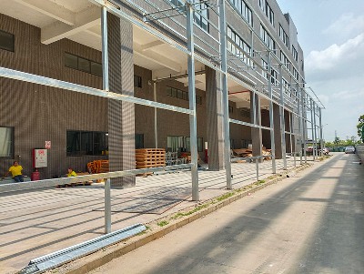 广东嘉腾机器人加建钢结构仓库