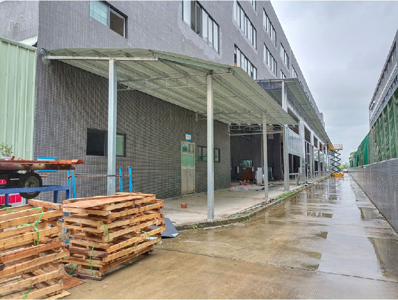 广东嘉腾机器人加建钢结构仓库